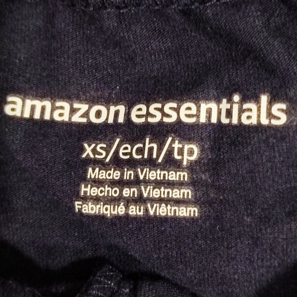 Amazon Essentials navy blue short pyjama women's size XS NWOT - Picture 4 of 4